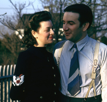 Pearl and Raymond, early 1940s