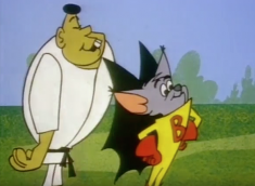 Batfink and his loyal sidekick Karate